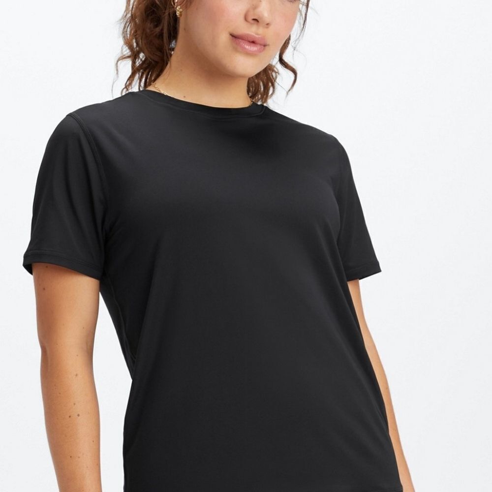 Fabletics Phoenix Lite Short-Sleeve‎ Top Size black NWT